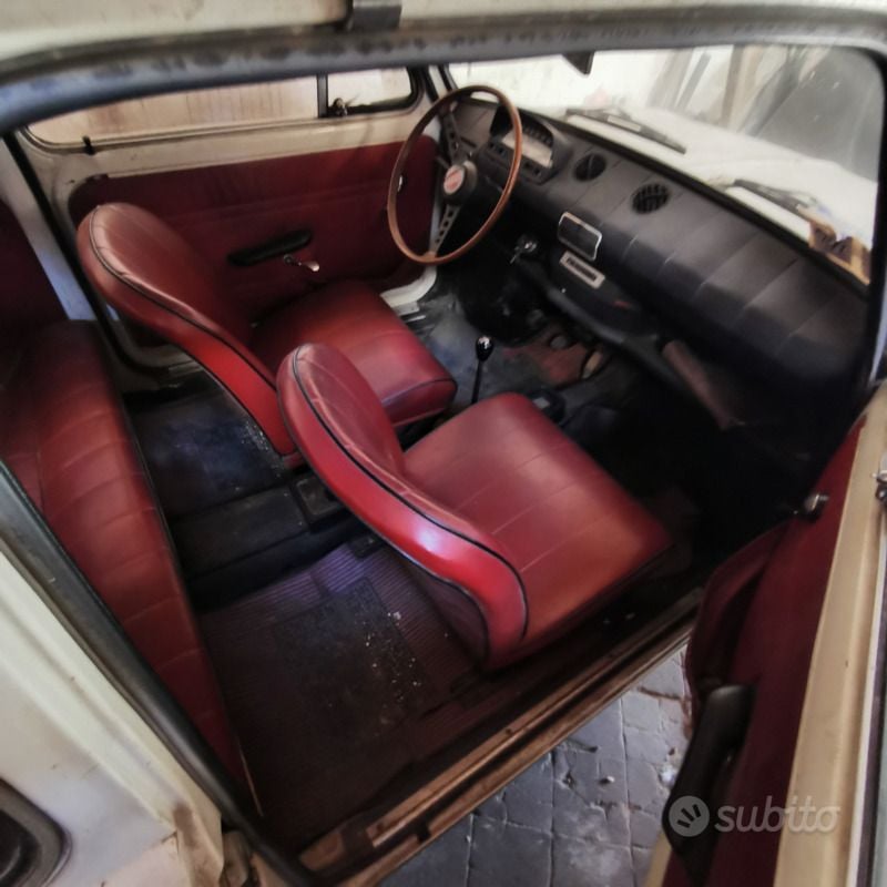 Usata Fiat 850 1970 Bianco Berlina