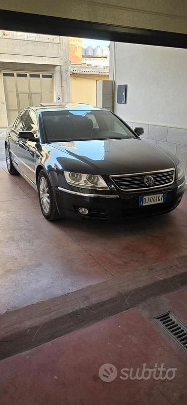 Usata VW Phaeton 224 CV (164 kW) 2008 Nero Berlina