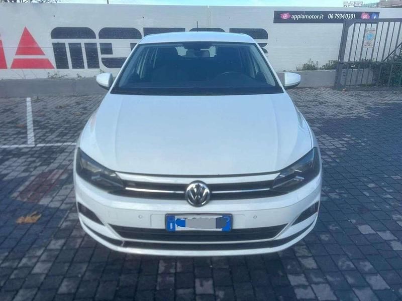 Usata VW Polo Trendline 65 CV (47 kW) 2019 Bianco Berlina