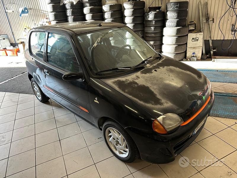 Usata Fiat Seicento 54 CV (39 kW) 2000 Nero Utilitaria