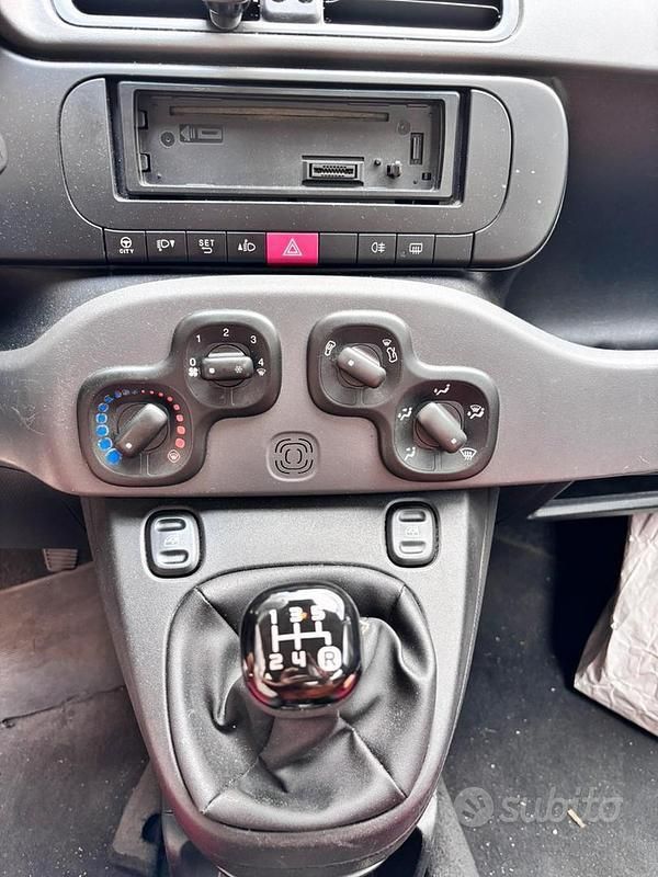 Usata Fiat Panda 2012 Nero Utilitaria