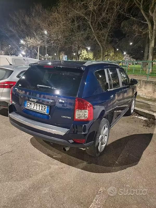 Usata Jeep Compass 2013 Blu SUV