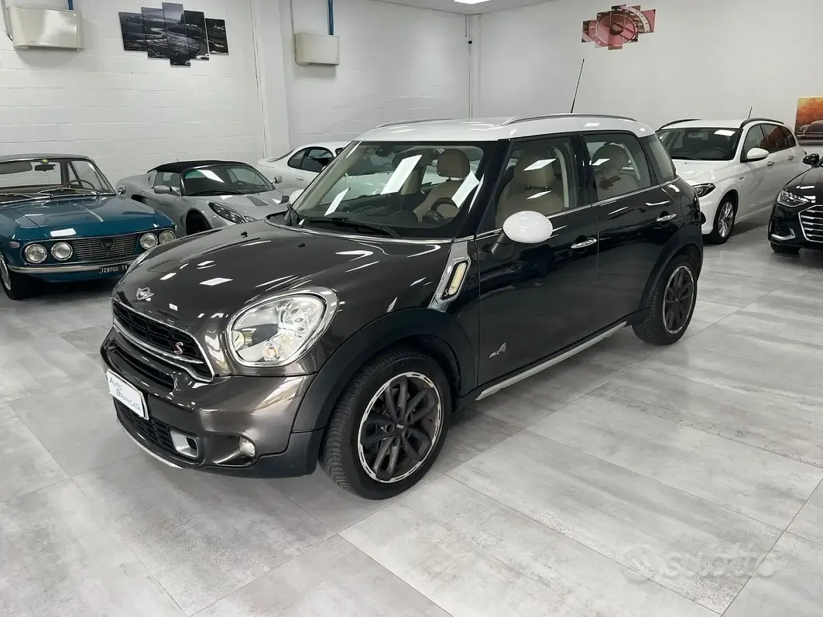 Begagnad Mini Cooper SD Countryman 143 HK (105 kW) 2015 Grå SUV