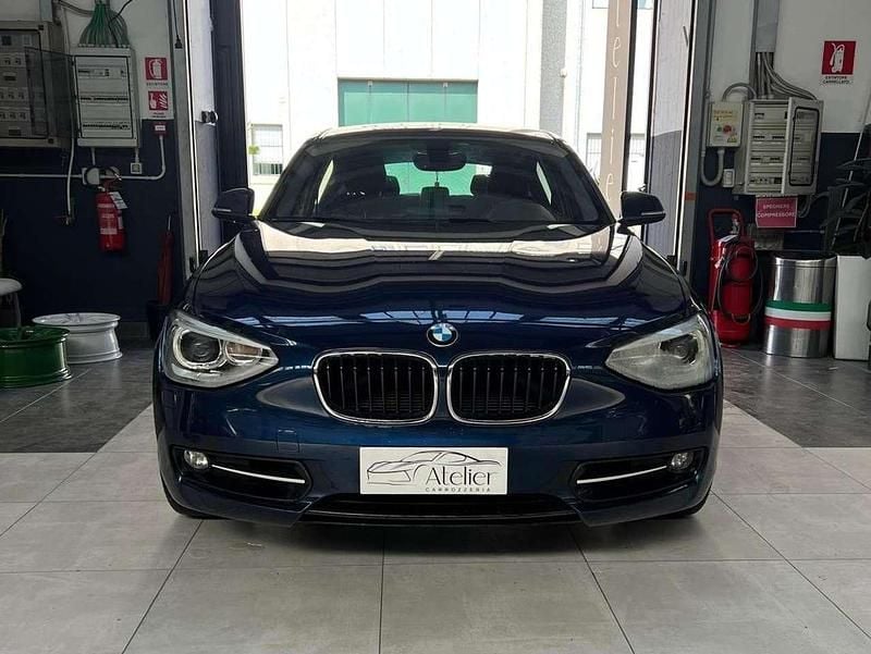 Usata BMW 120 184 CV (135 kW) 2013 Blu/azzurro Utilitaria