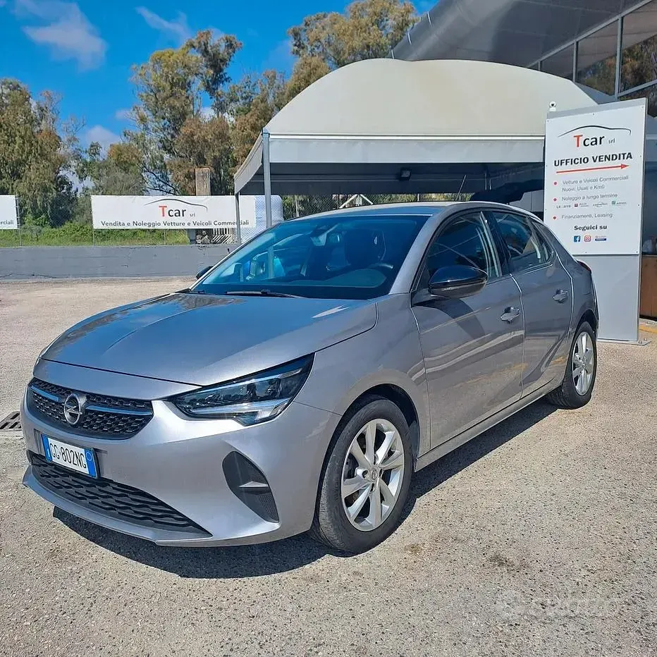 Usata Opel Corsa Elegance 75 CV (55 kW) 2021 Grigio Utilitaria