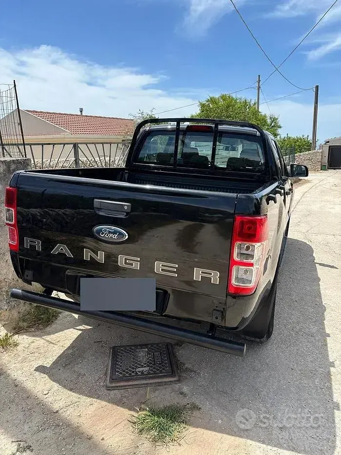 Usata Ford Ranger 160 CV (117 kW) 2018 Nero Pick-up
