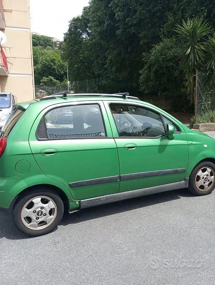 Usata Chevrolet Matiz 63 CV (46 kW) 2008 Verde Utilitaria