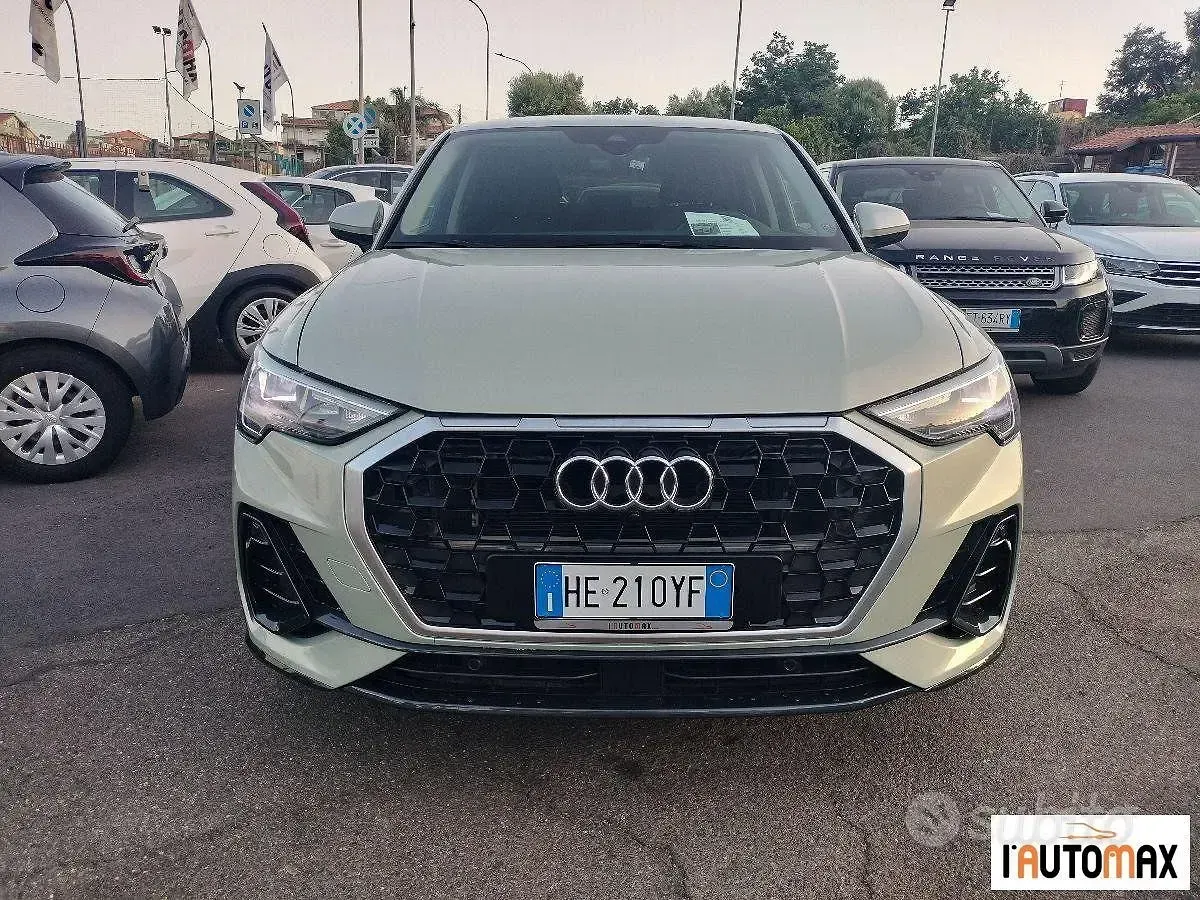 Usata Audi Q3 Sportback S-Line 150 CV (110 kW) 2021 Verde SUV