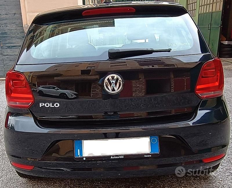 Usata VW Polo Comfortline 75 CV (55 kW) 2017 Nero Berlina