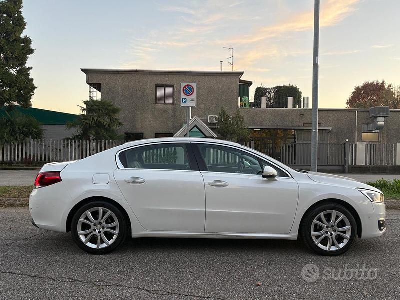 Usata Peugeot 508 120 CV (88 kW) 2016 Bianco Berlina