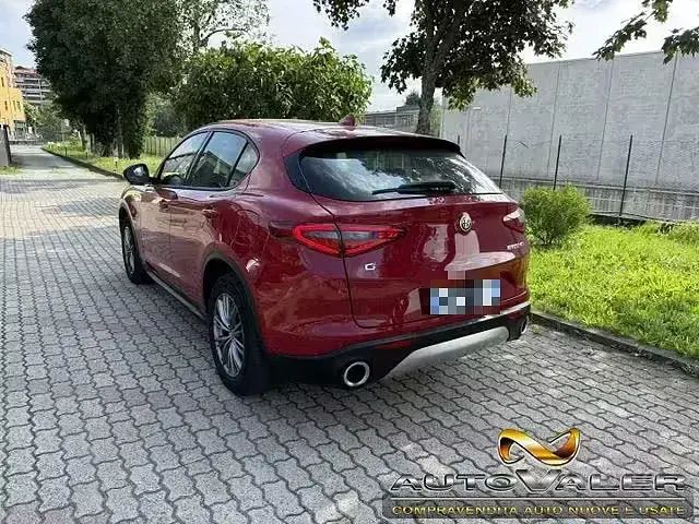 Usata Alfa Romeo Stelvio 190 CV (139 kW) 2018 Rosso SUV