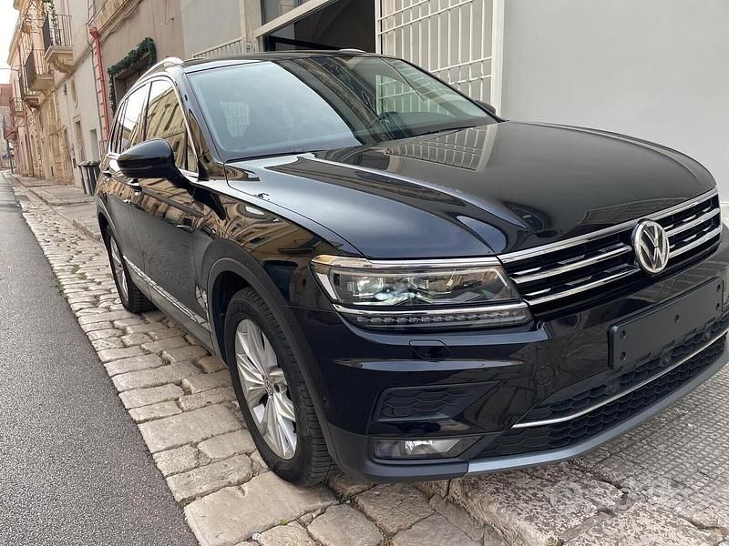 Usata VW Tiguan Sport 150 CV (110 kW) 2019 Nero SUV