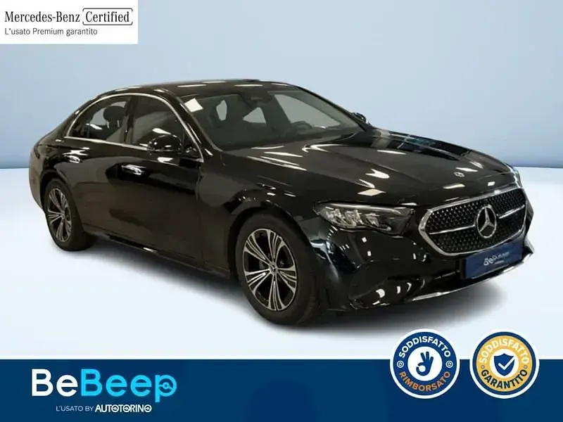 Usata Mercedes E220 Advanced 197 CV (144 kW) 2024 Nero pastello Berlina
