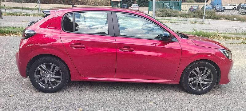 Usata Peugeot 208 Active 75 CV (55 kW) 2022 Rosso Utilitaria