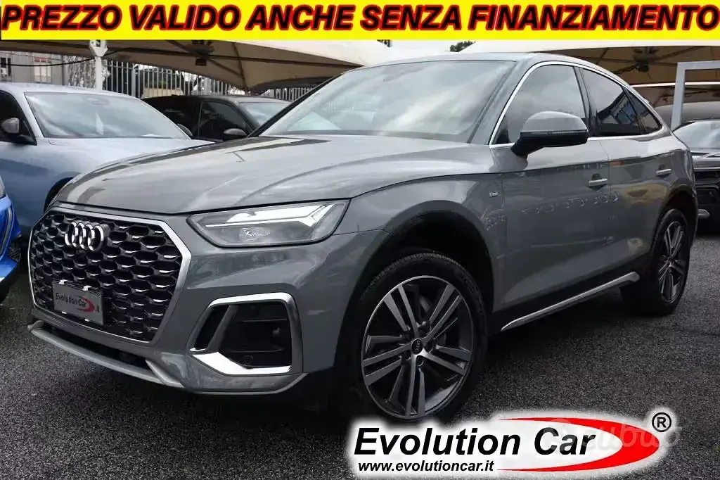 Usata Audi Q5 S-line plus 204 CV (150 kW) 2021 Grigio SUV