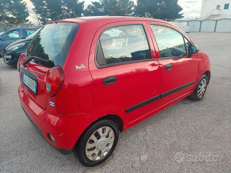 Usata Chevrolet Matiz 51 CV (37 kW) 2006 Rosso Utilitaria
