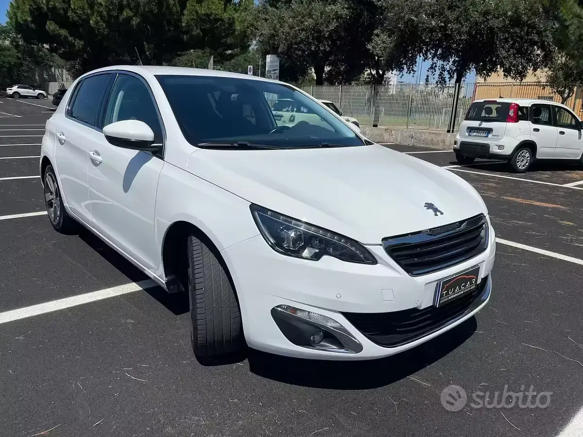 Usata Peugeot 308 Allure 119 CV (87 kW) 2017 Bianco Berlina