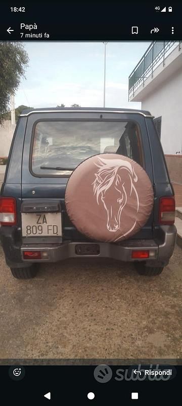 Usata Hyundai Galloper 2000 Blu SUV