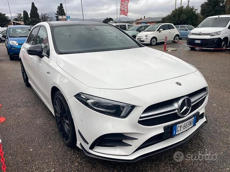 Usata Mercedes A35 AMG AMG 306 CV (225 kW) 2022 Bianco Berlina