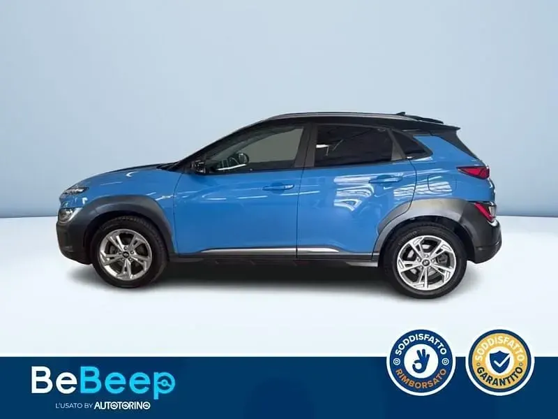Usata Hyundai Kona 136 CV (100 kW) 2021 Blu metallizzato SUV