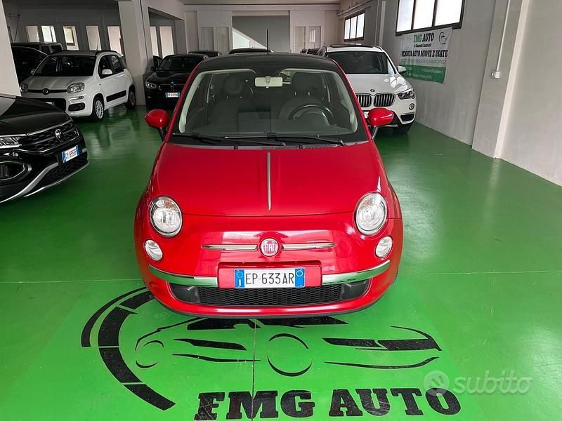 Usata Fiat 500 Lounge 69 CV (50 kW) 2013 Rosso Berlina
