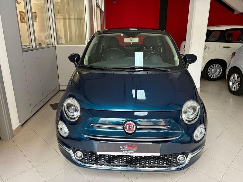Usata Fiat 500 Riva 95 CV (69 kW) 2016 Blu Utilitaria