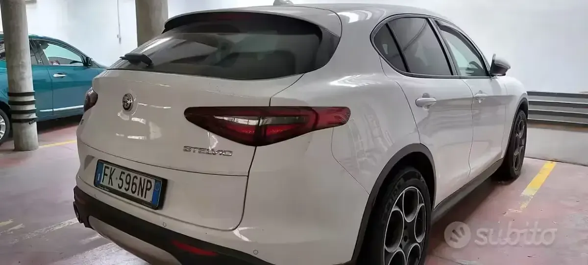 Usata Alfa Romeo Stelvio 210 CV (154 kW) 2017 Bianco SUV