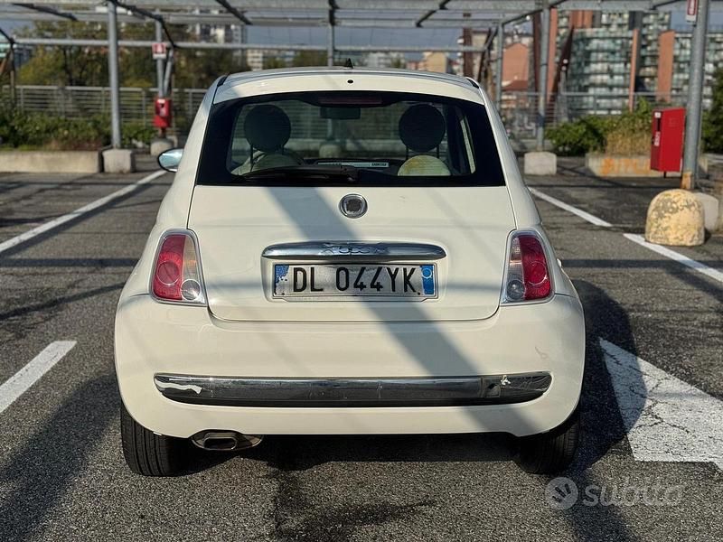 Usata Fiat 500 Lounge 69 CV (50 kW) 2008 Bianco Berlina