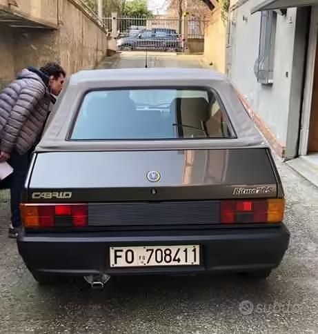Usata Fiat Ritmo 130 CV (95 kW) 1987 Grigio Cabrio