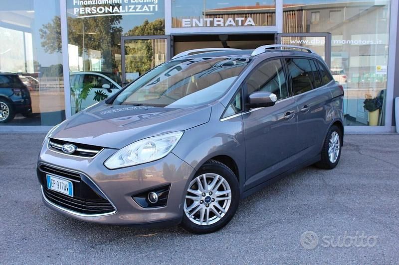 Grigio Usata 2013 Ford C-MAX Business Edition Monovolume | 6999 € (Buon prezzo) - Immagine 1/4