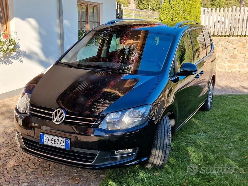 Usata VW Sharan 170 CV (125 kW) 2015 Nero Monovolume