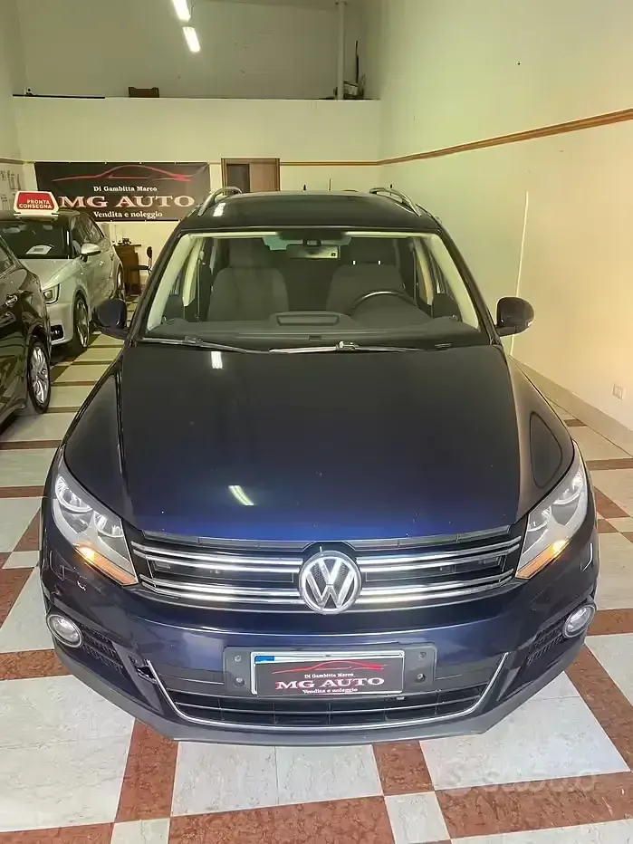 Usata VW Tiguan Style 140 CV (102 kW) 2015 Blu SUV