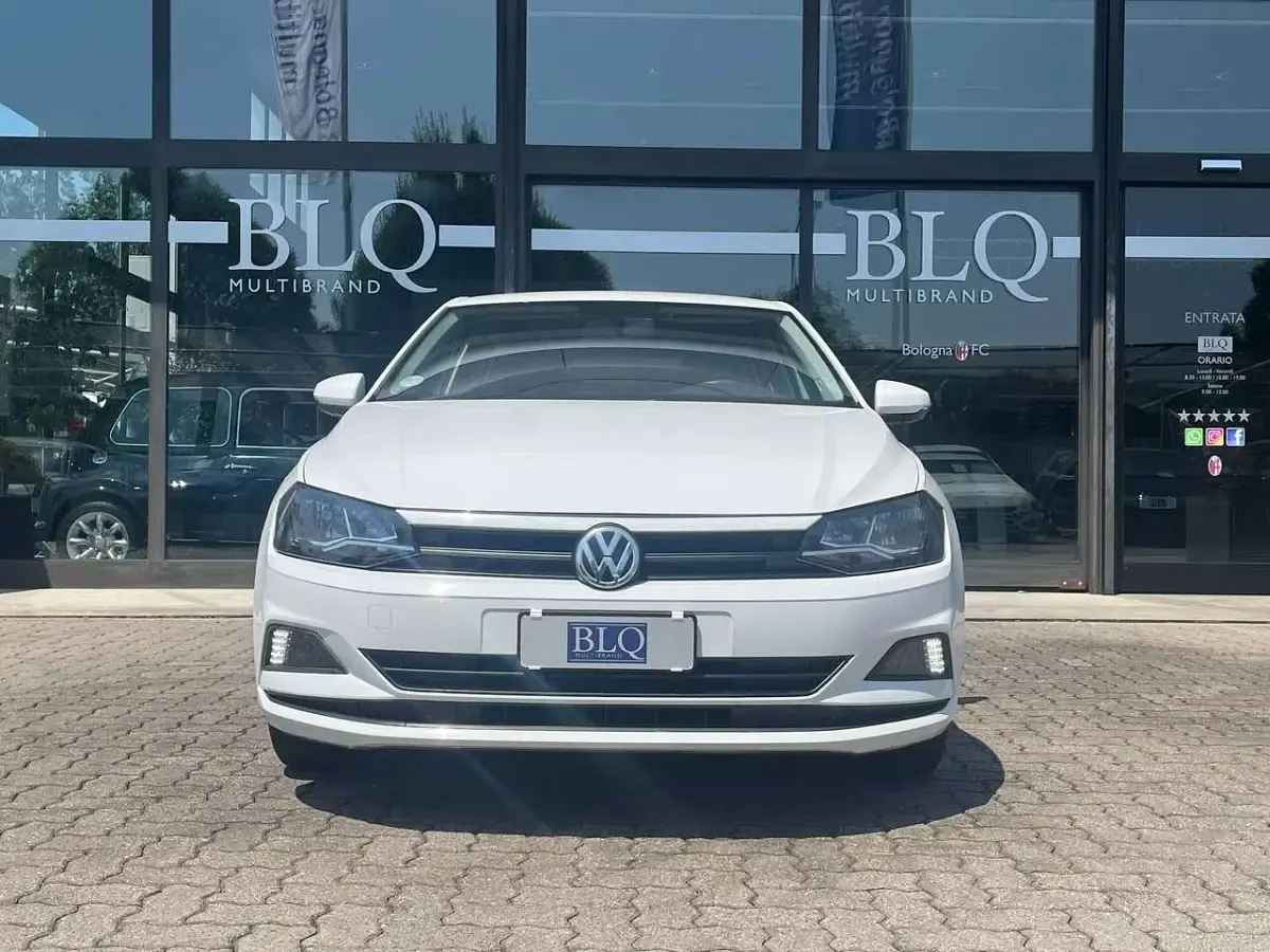 Usata VW Polo Trendline 65 CV (47 kW) 2018 Bianco Utilitaria