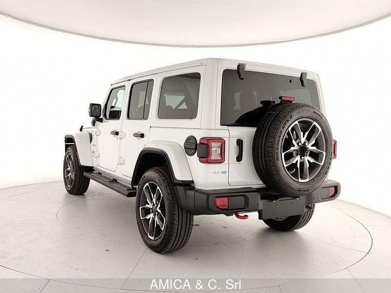 Nuova Jeep Wrangler Sahara 380 CV (279 kW) 2025 Bianco SUV