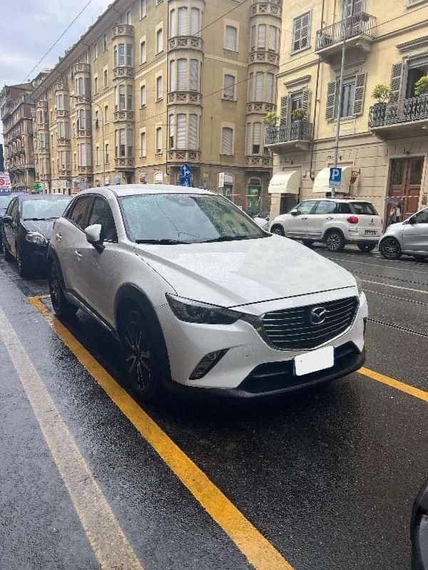 Bianco(met.) Usata 2017 Mazda CX-3 Edition SUV | 10.850 € (Ottimo prezzo) - Immagine 1/4