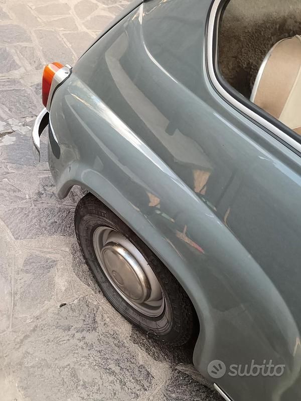 Usata Fiat 600D 1960 Grigio Utilitaria