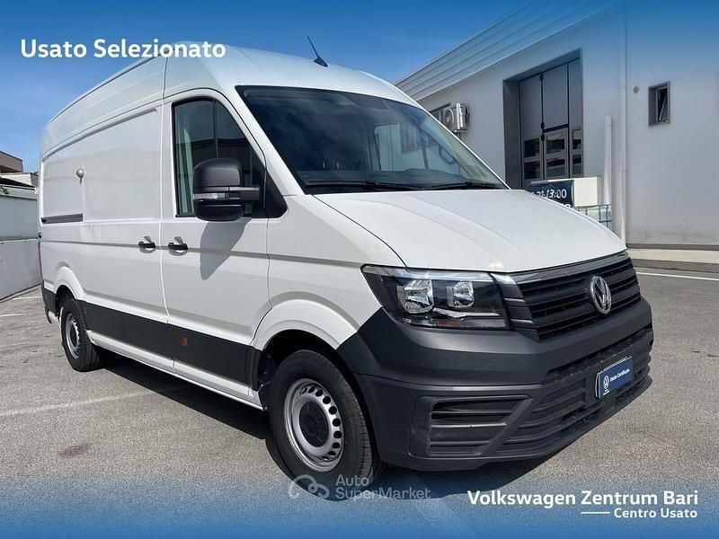 Usata VW Crafter Business 140 CV (102 kW) 2021 Bianco Furgone