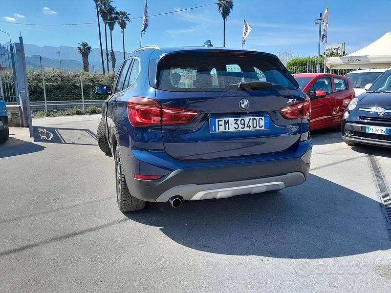 Usata BMW X1 Advantage 149 CV (109 kW) 2017 Blu SUV