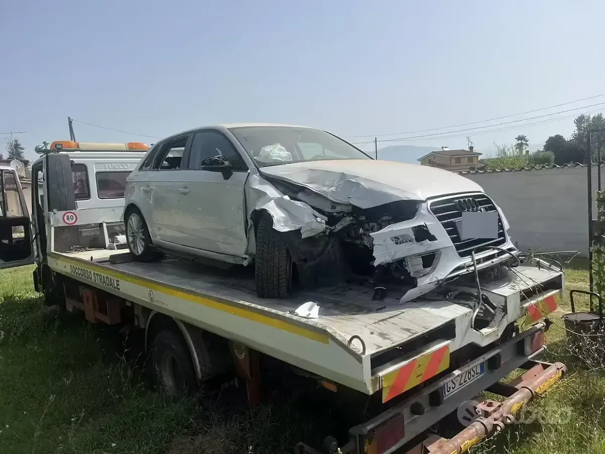Usata Audi A3 82 CV (60 kW) 2014 Bianco Berlina