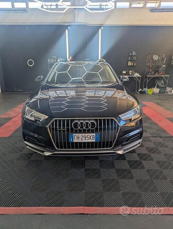 Usata Audi A4 Allroad 190 CV (139 kW) 2017 Blu Station wagon