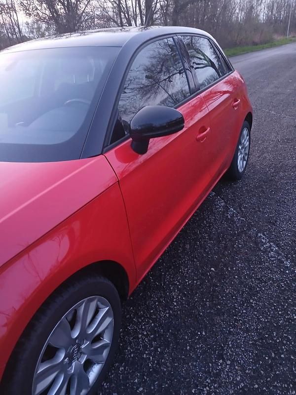 Usata Audi A1 S-Line 104 CV (76 kW) 2013 Rosso Utilitaria