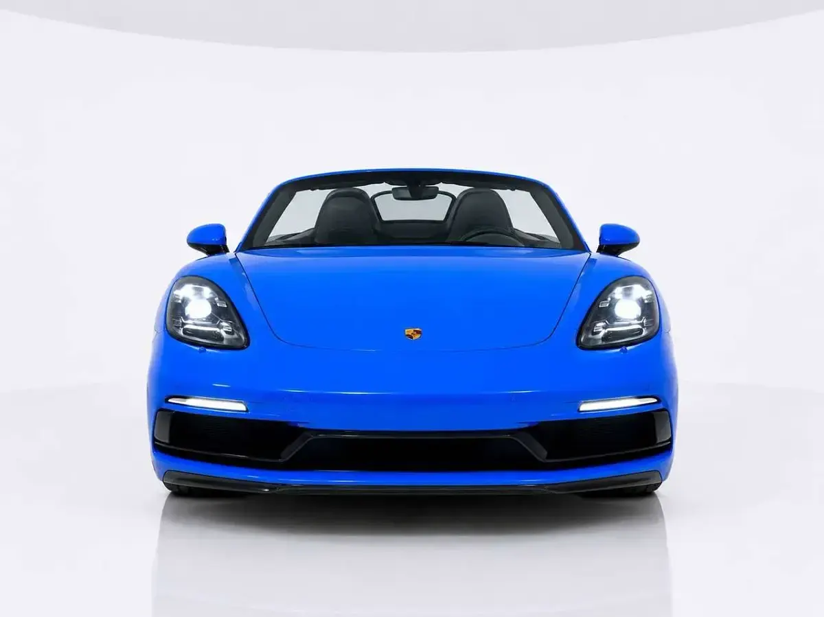 Usata Porsche 718 Boxster Sport 300 CV (220 kW) 2023 Blu shark Cabrio