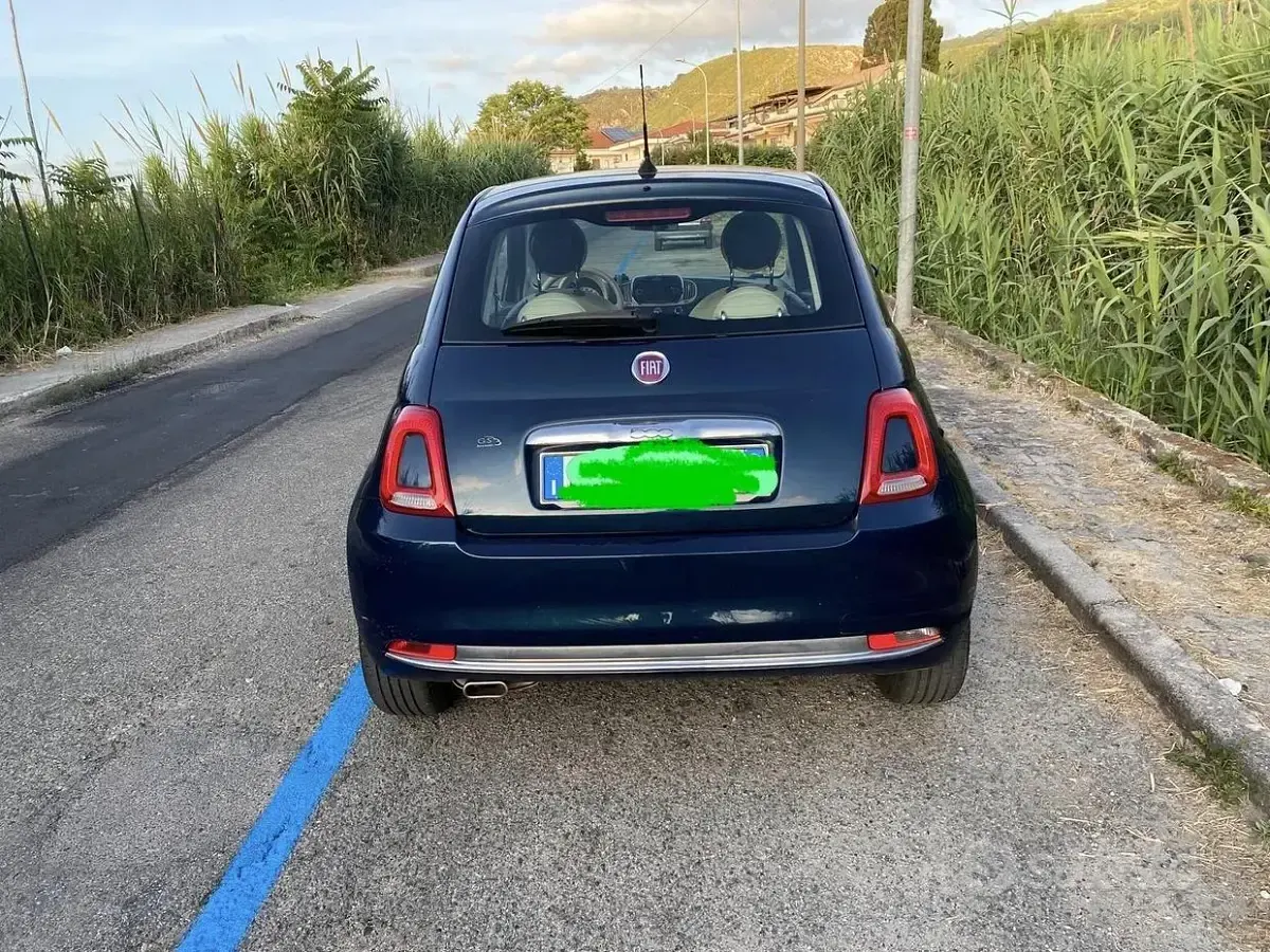 Usata Fiat 500 95 CV (69 kW) 2016 Verde Utilitaria