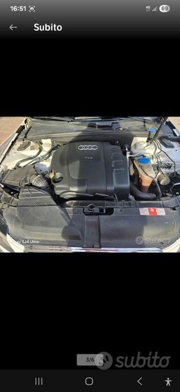 Usata Audi A4 143 CV (105 kW) 2010 Bianco Station wagon