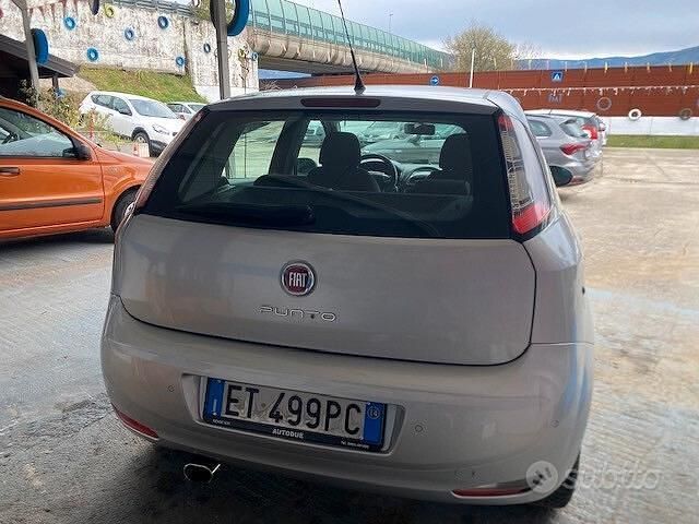 Usata Fiat Punto Lounge 75 CV (55 kW) 2014 Grigio Utilitaria