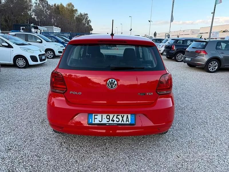 Occasion VW Polo Trendline 75 ch (55 kW) 2017 Rouge Citadine