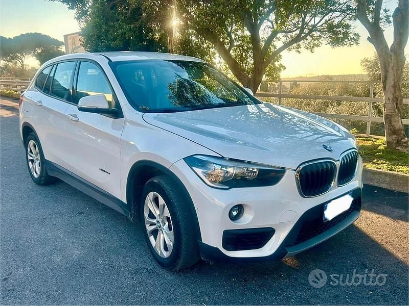 Usata BMW X1 150 CV (110 kW) 2015 Bianco SUV