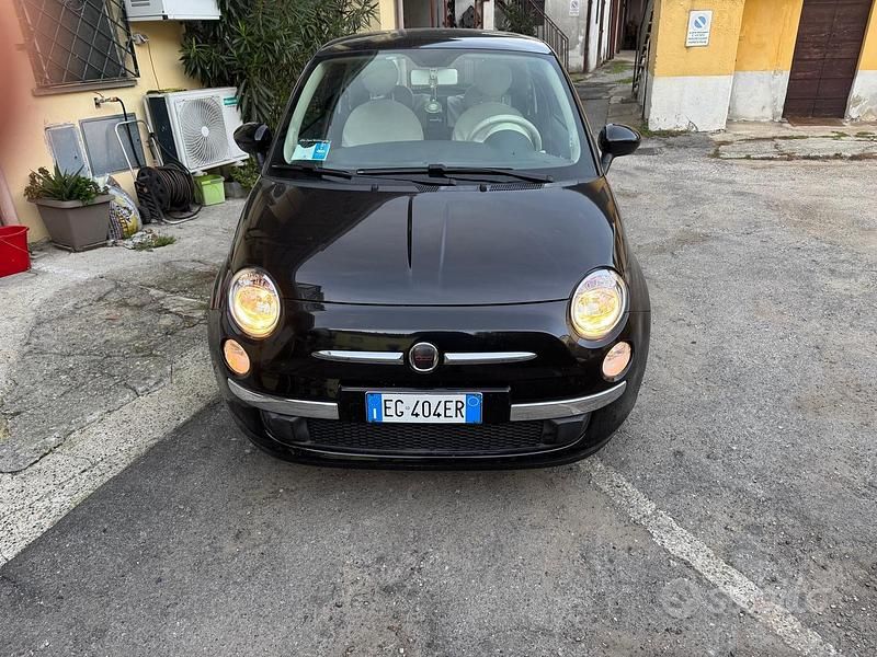 Usata Fiat 500 69 CV (50 kW) 2011 Nero Utilitaria