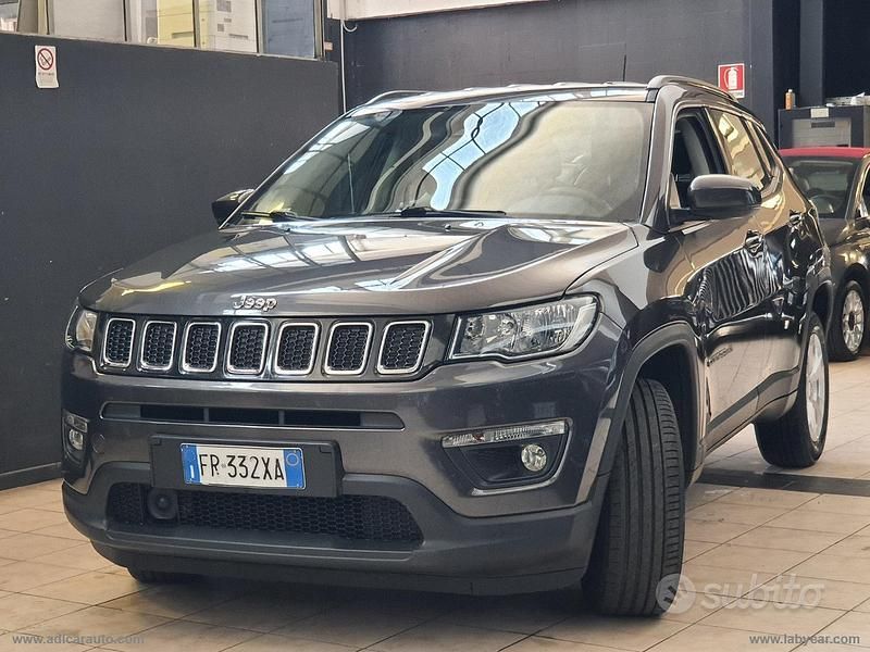Usata Jeep Compass Longitude 140 CV (102 kW) 2018 Grigio SUV