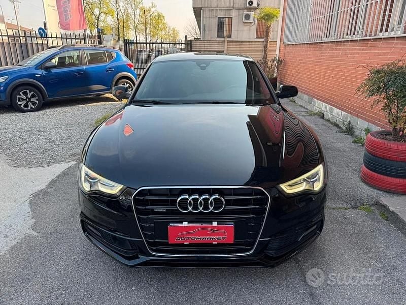 Usata Audi A5 S-Line 245 CV (180 kW) 2016 Nero Coupé